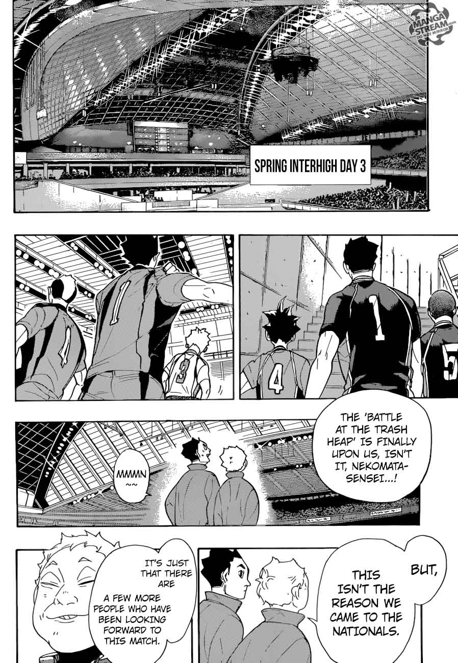 Haikyuu!! Chapter 293 - Page 8