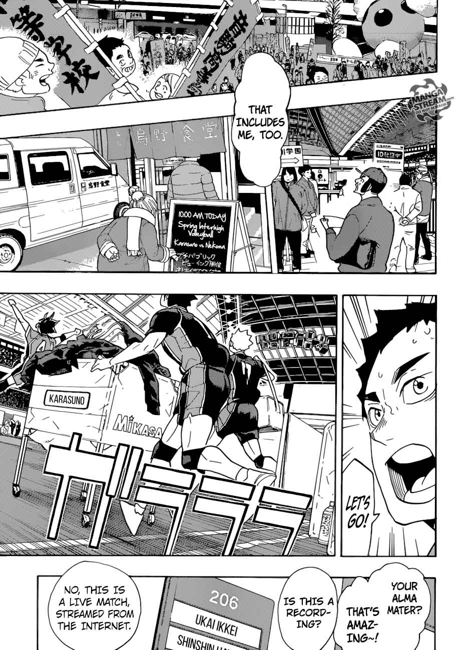 Haikyuu!! Chapter 293 - Page 9