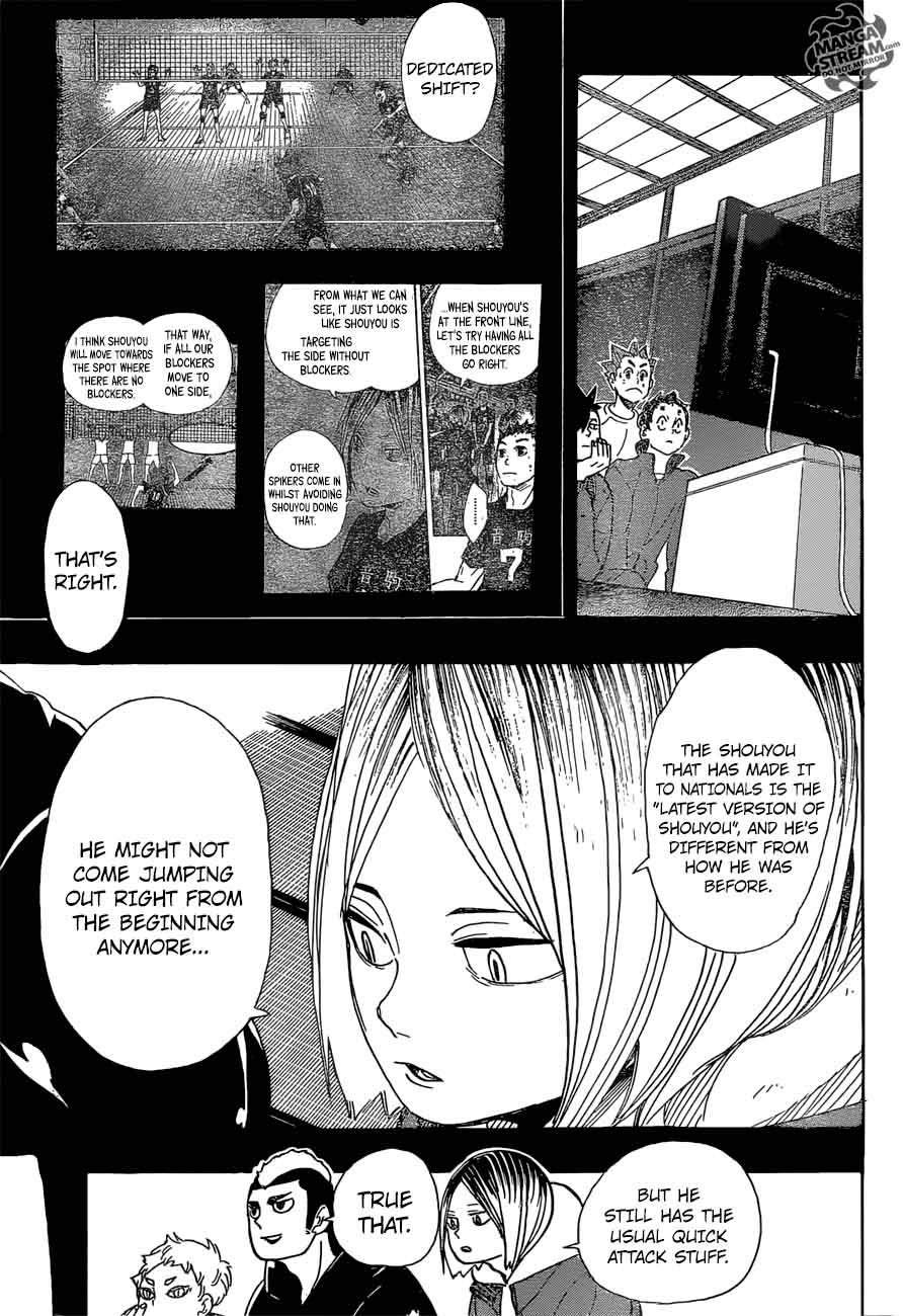 Haikyuu!! Chapter 295 - Page 9