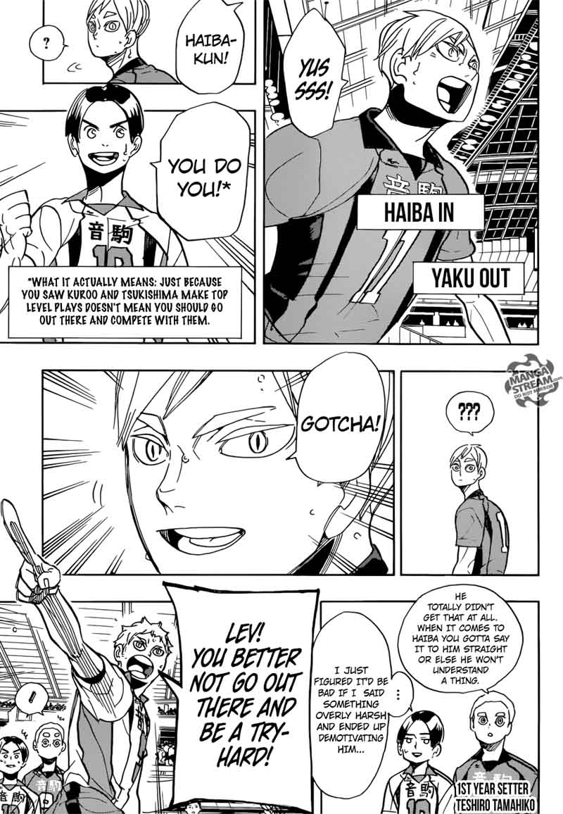 Haikyuu!! Chapter 299 - Page 3