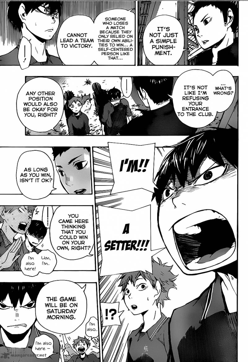 Haikyuu!! Chapter 3 - Page 15