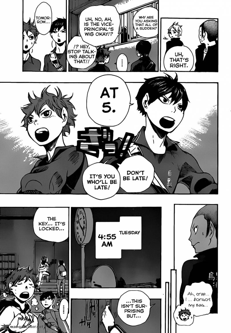 Haikyuu!! Chapter 3 - Page 21