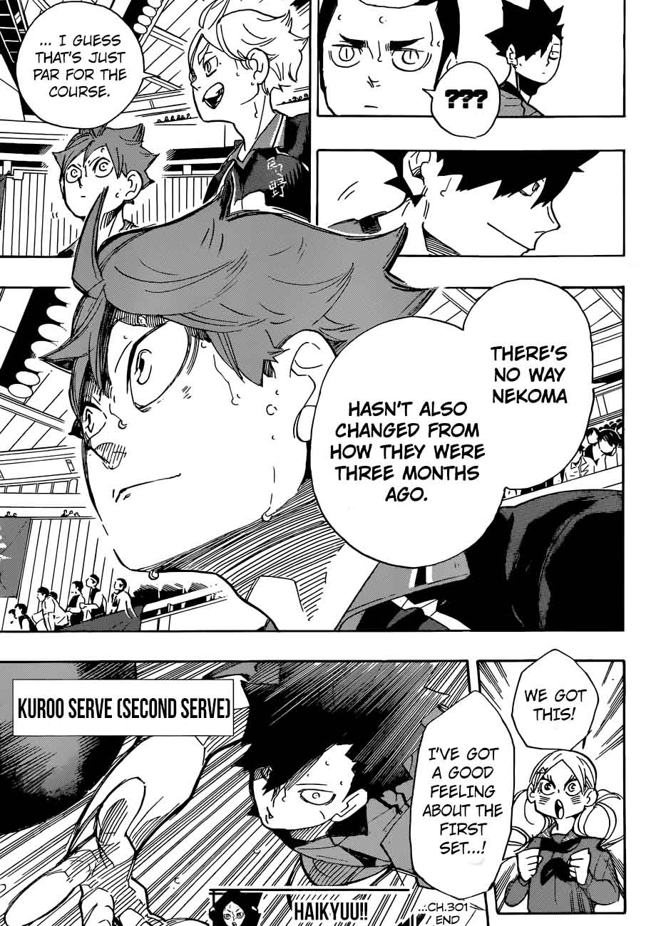 Haikyuu!! Chapter 301 - Page 18