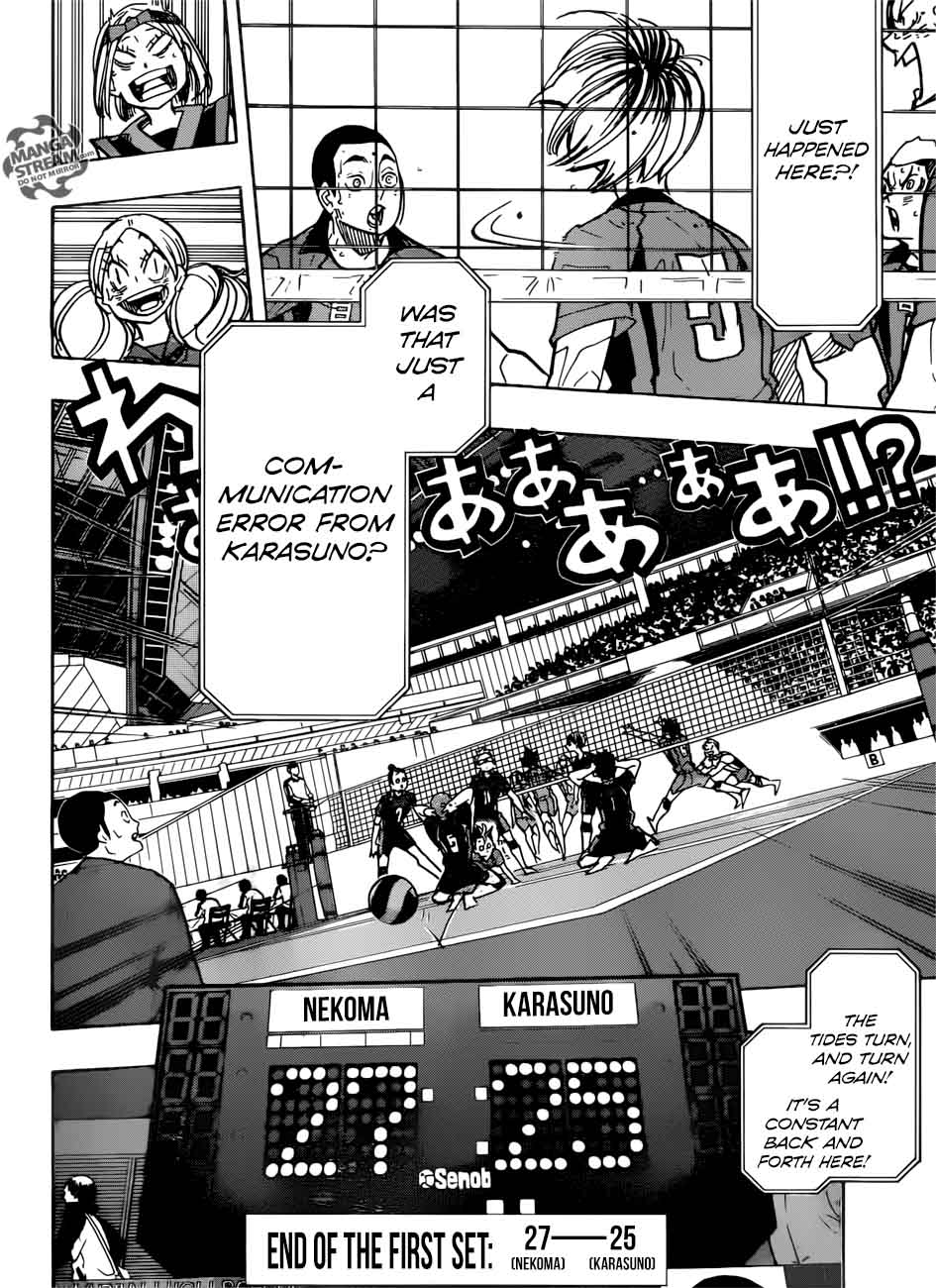 Haikyuu!! Chapter 304 - Page 15