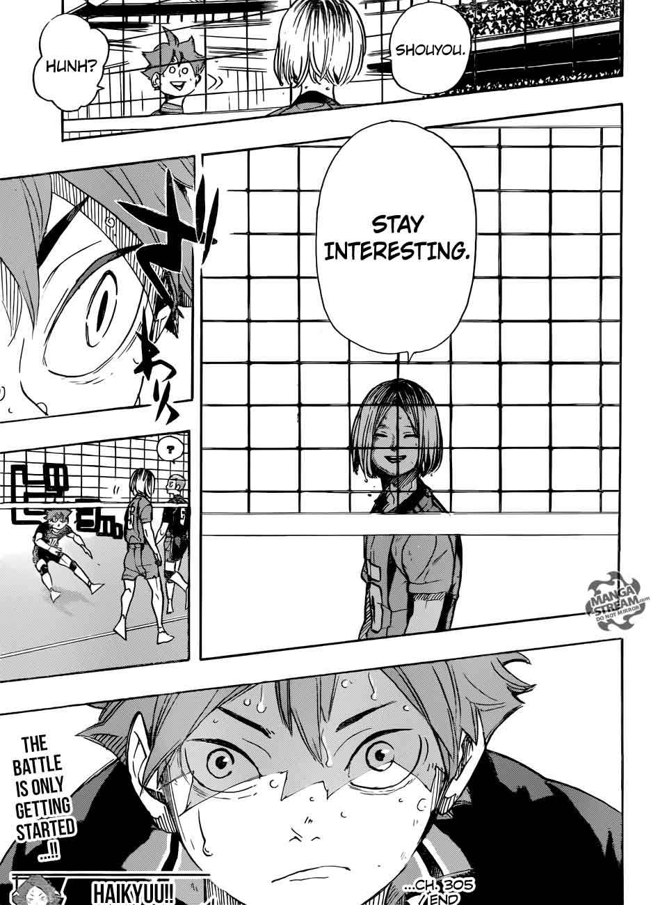 Haikyuu!! Chapter 305 - Page 17