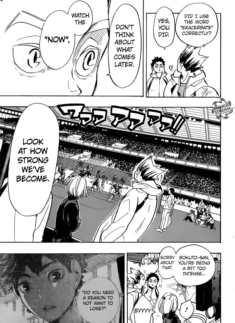 Haikyuu!! Chapter 306 - Page 4