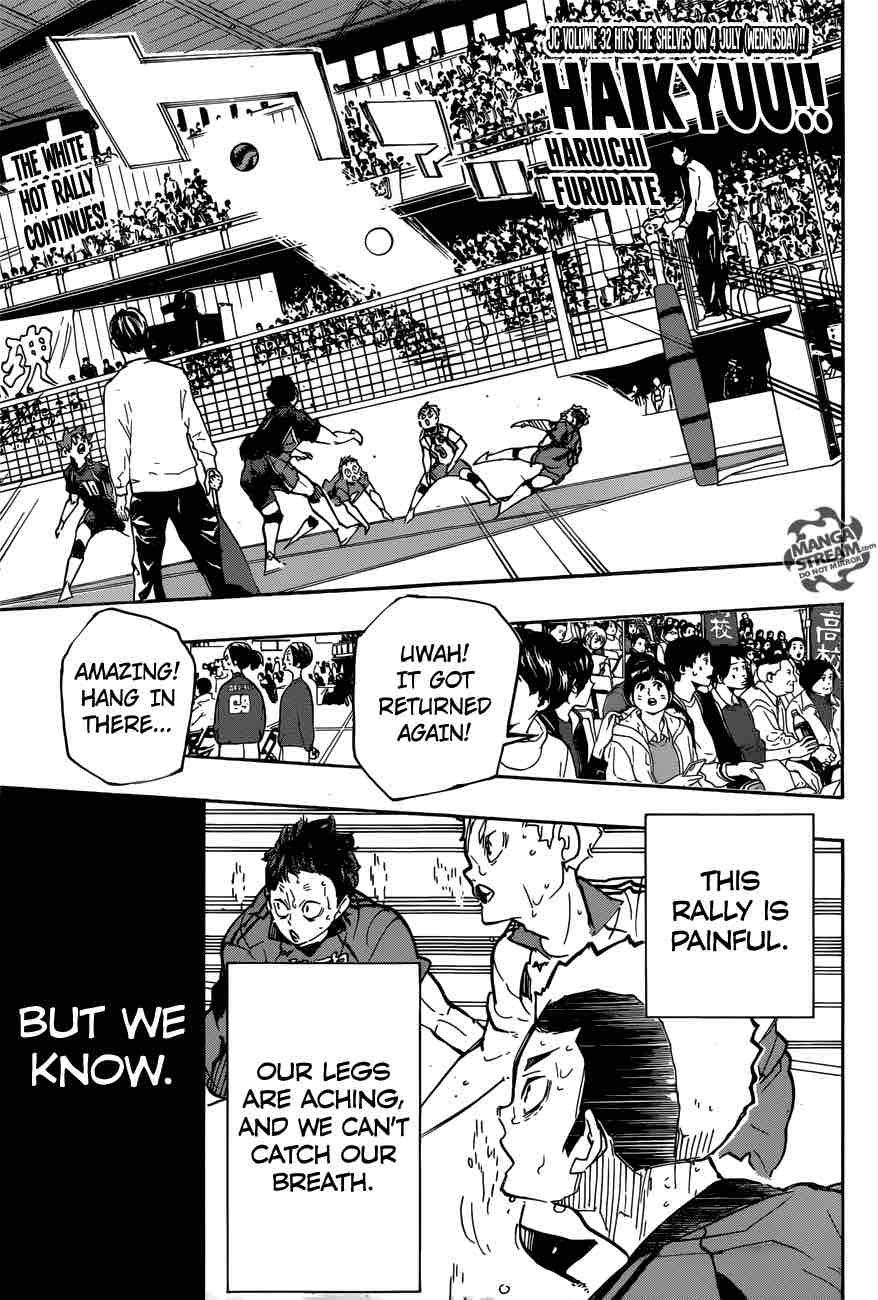 Haikyuu!! Chapter 308 - Page 1