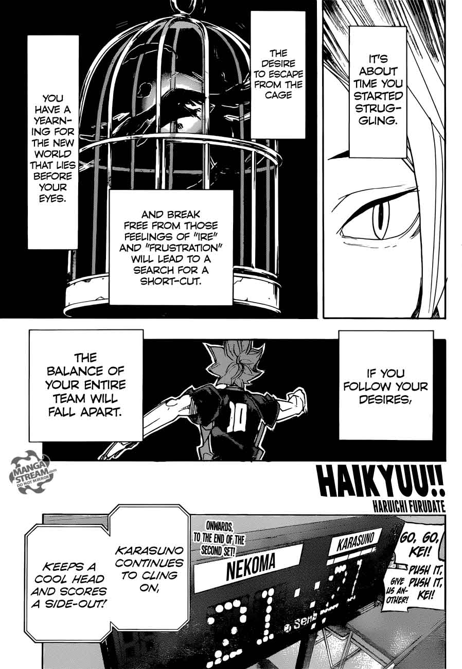 Haikyuu!! Chapter 313 - Page 1