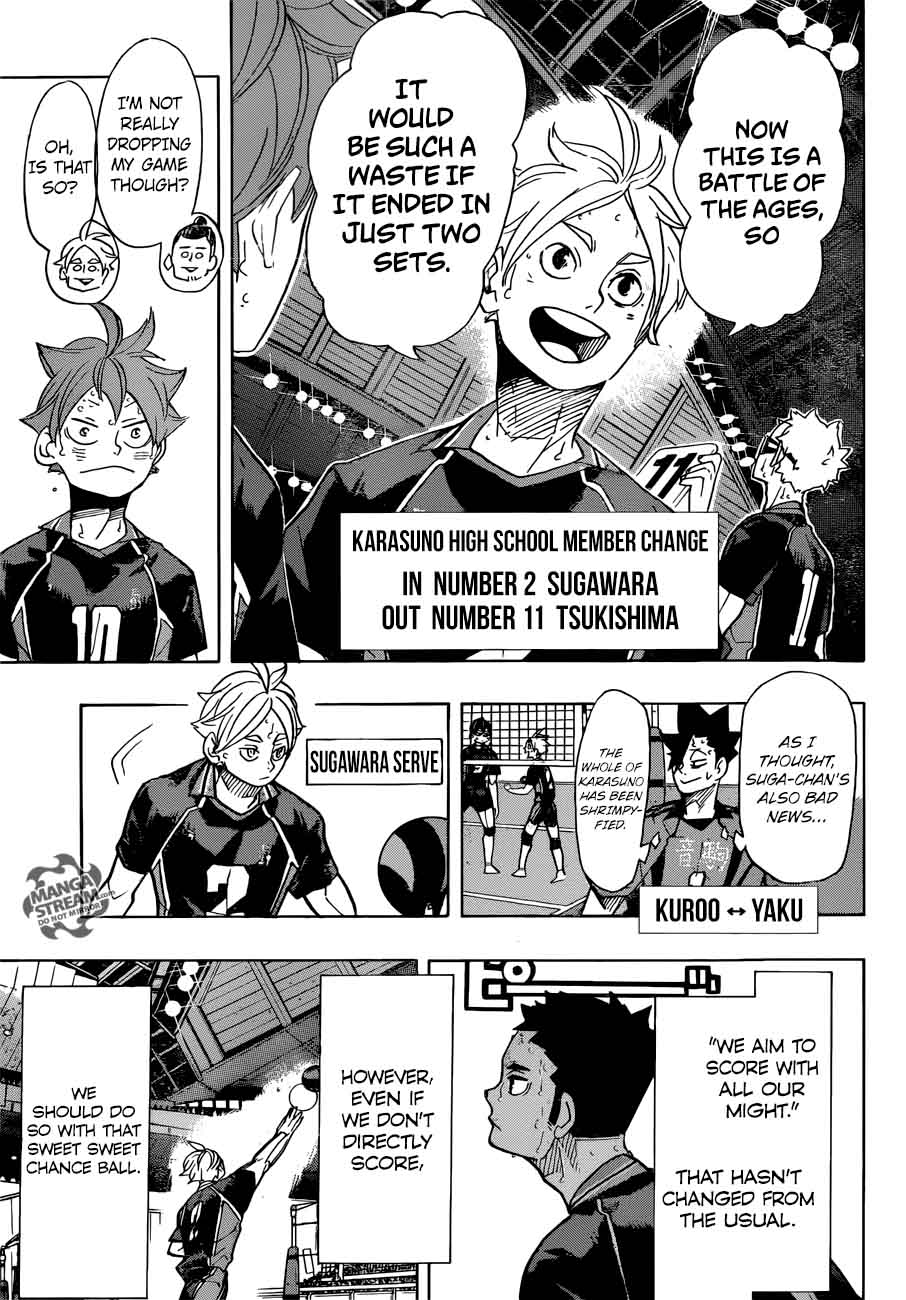 Haikyuu!! Chapter 313 - Page 3