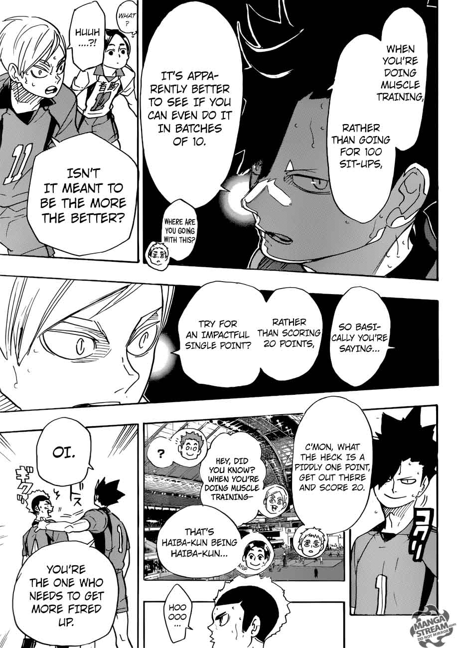 Haikyuu!! Chapter 318 - Page 3