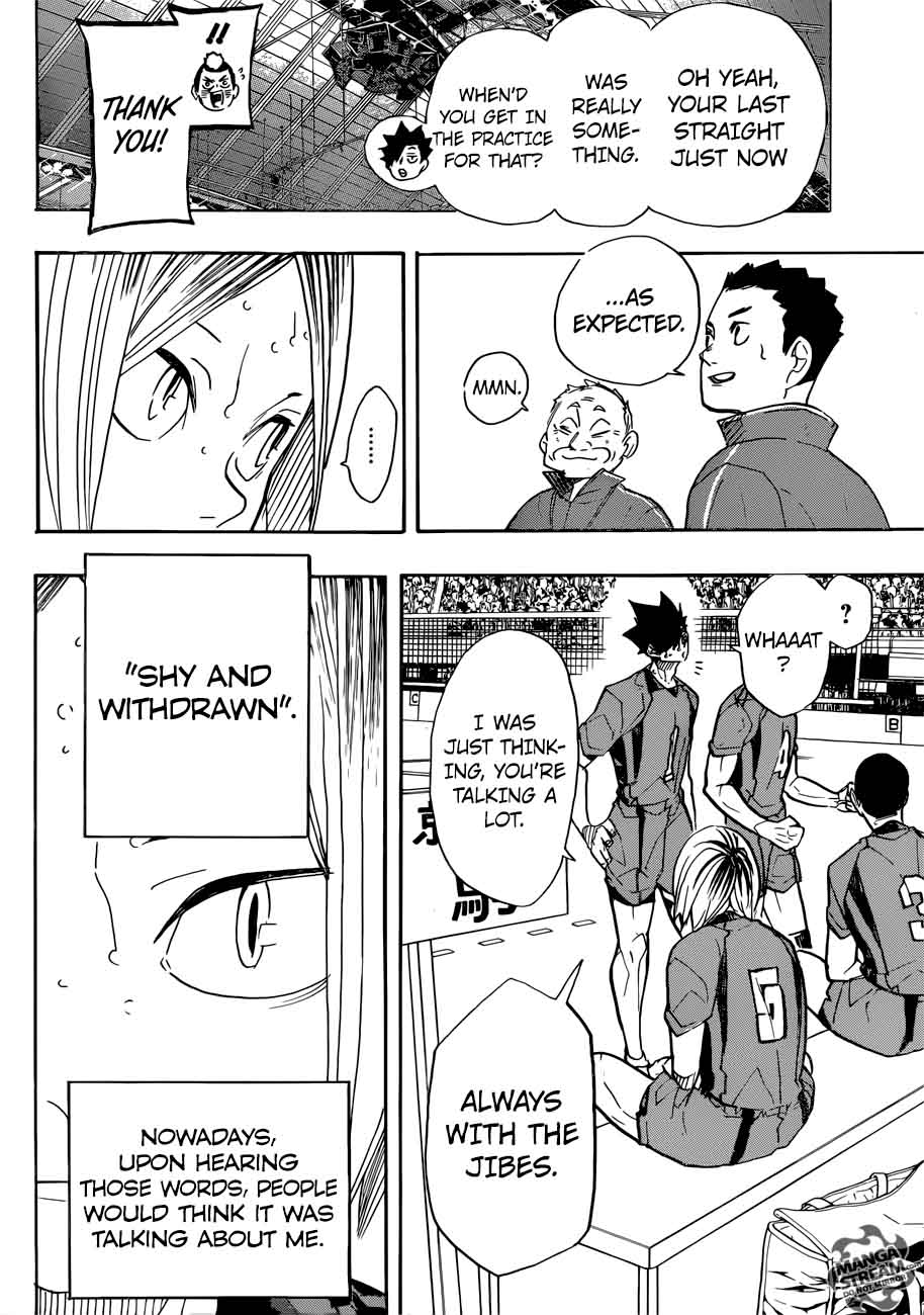 Haikyuu!! Chapter 318 - Page 4