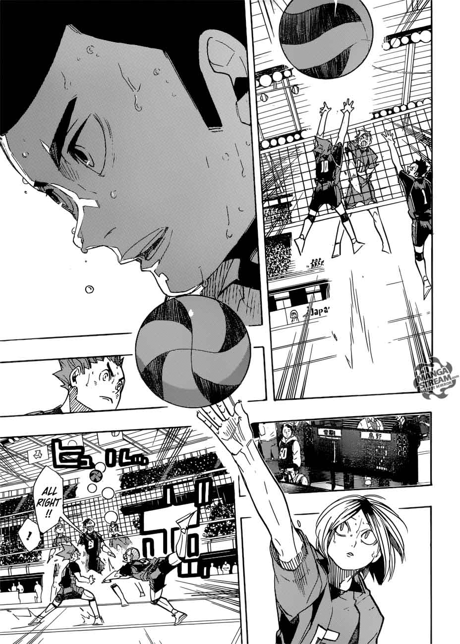 Haikyuu!! Chapter 319 - Page 8