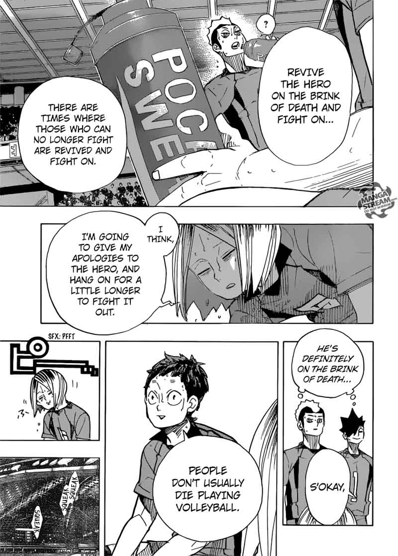 Haikyuu!! Chapter 323 - Page 4