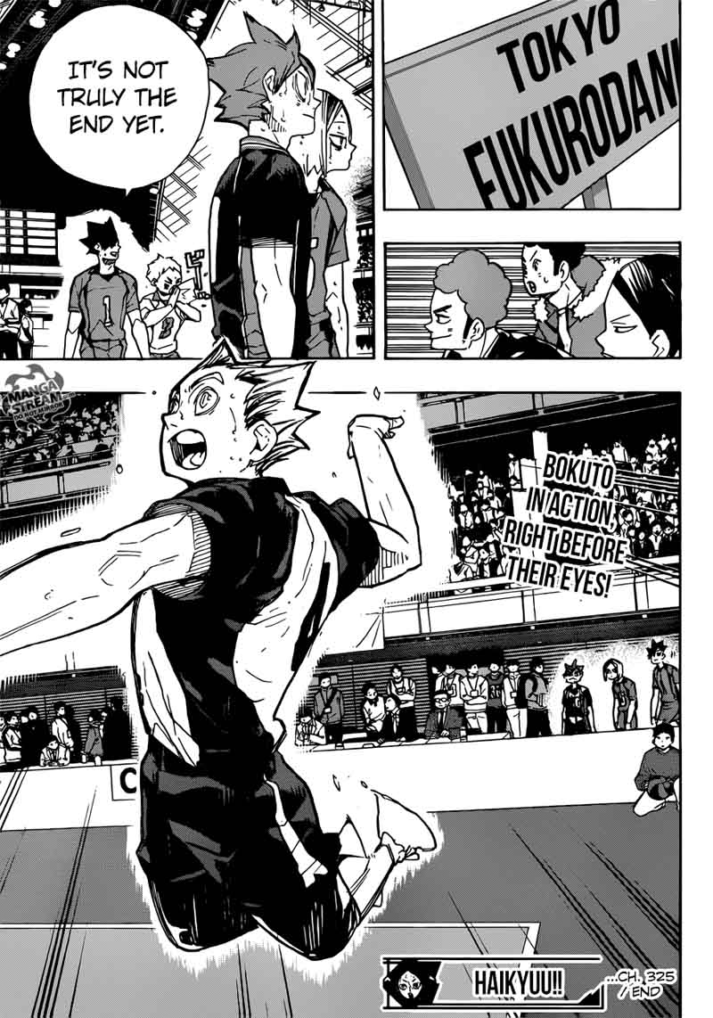 Haikyuu!! Chapter 325 - Page 18