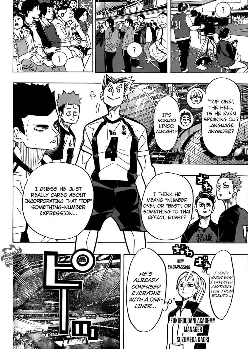 Haikyuu!! Chapter 328 - Page 6