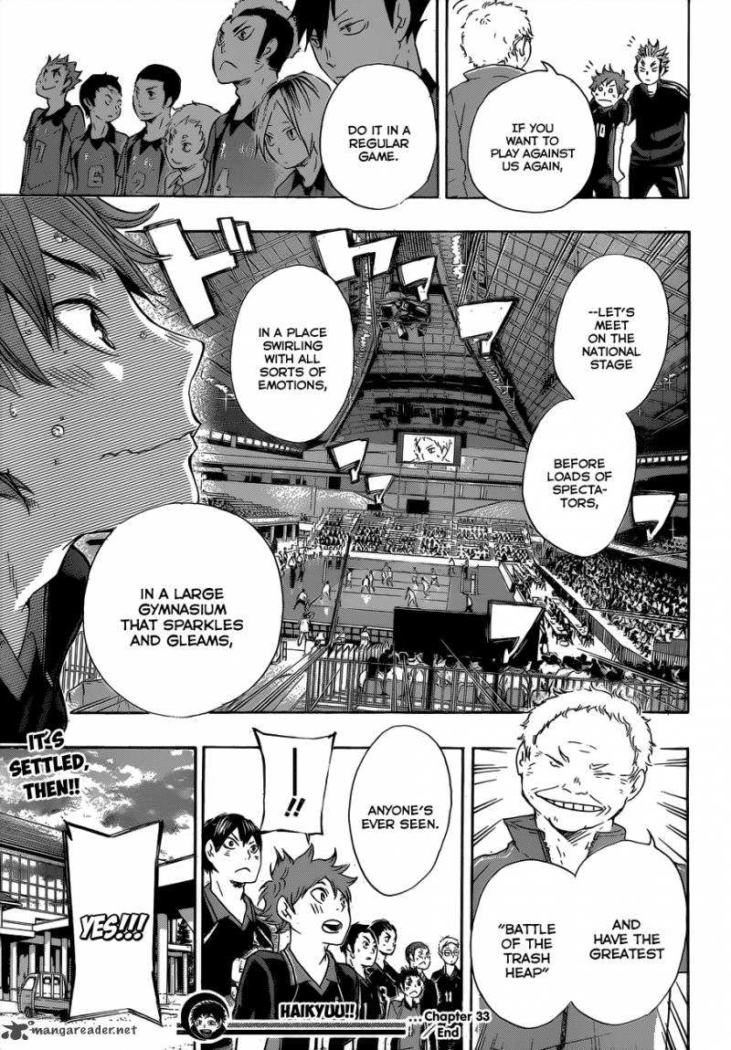 Haikyuu!! Chapter 33 - Page 18