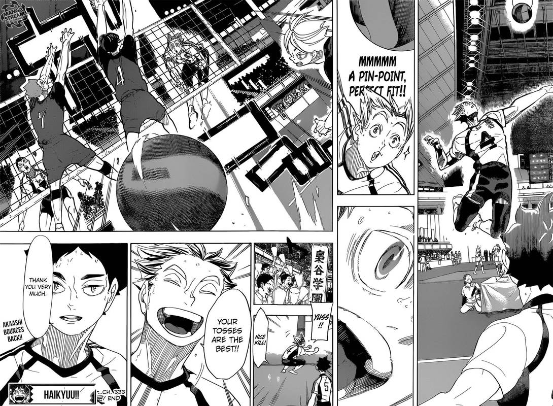 Haikyuu!! Chapter 333 - Page 18