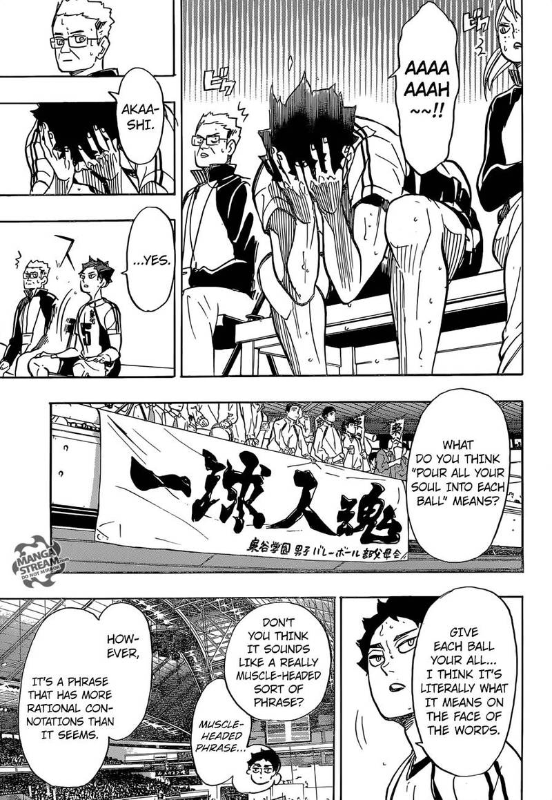 Haikyuu!! Chapter 333 - Page 3