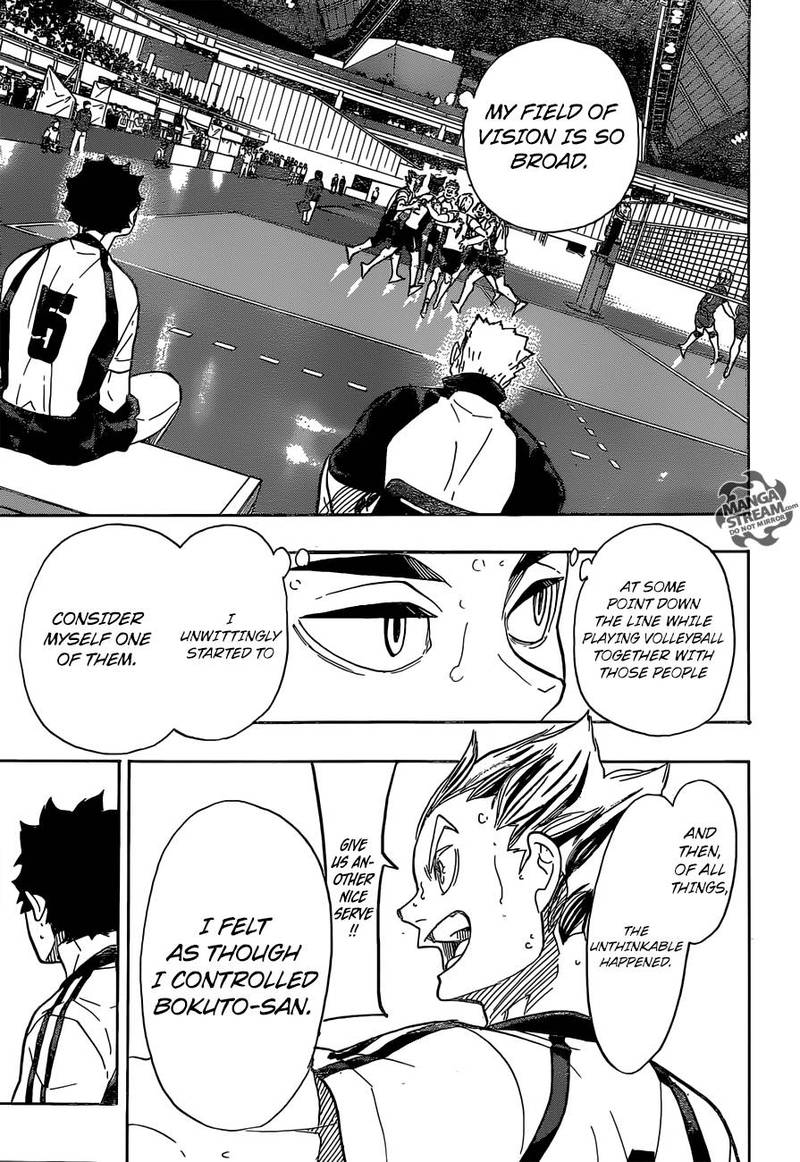 Haikyuu!! Chapter 333 - Page 9