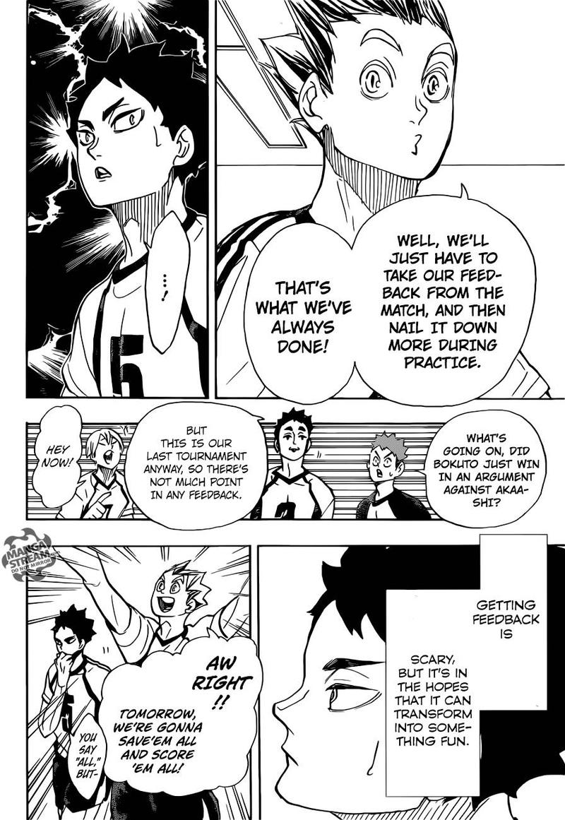 Haikyuu!! Chapter 337 - Page 15