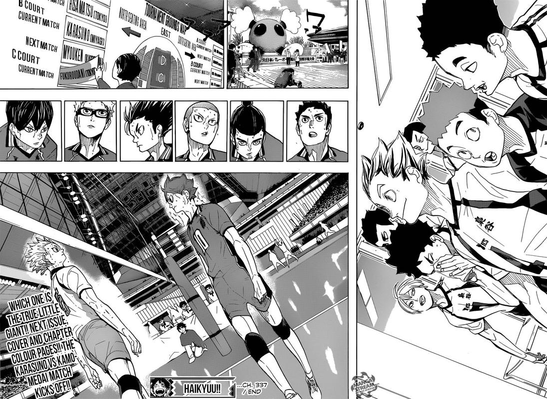 Haikyuu!! Chapter 337 - Page 17