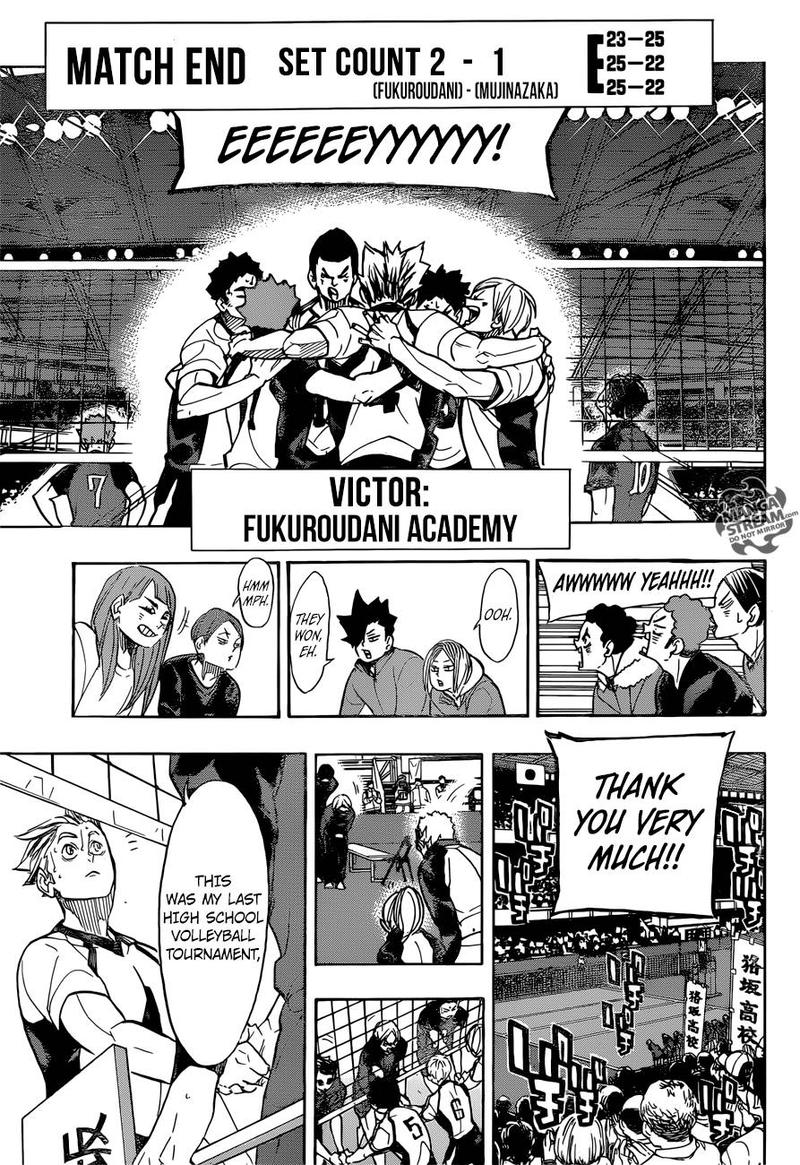 Haikyuu!! Chapter 337 - Page 8