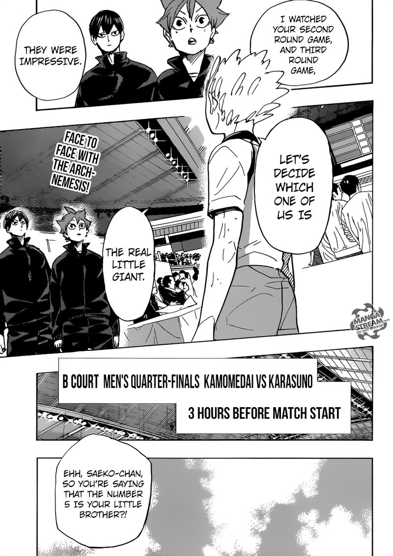 Haikyuu!! Chapter 338 - Page 3