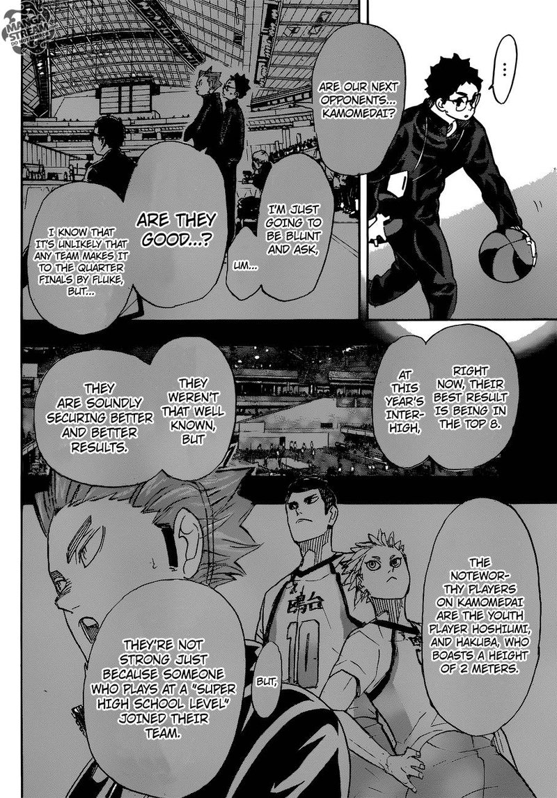 Haikyuu!! Chapter 339 - Page 6