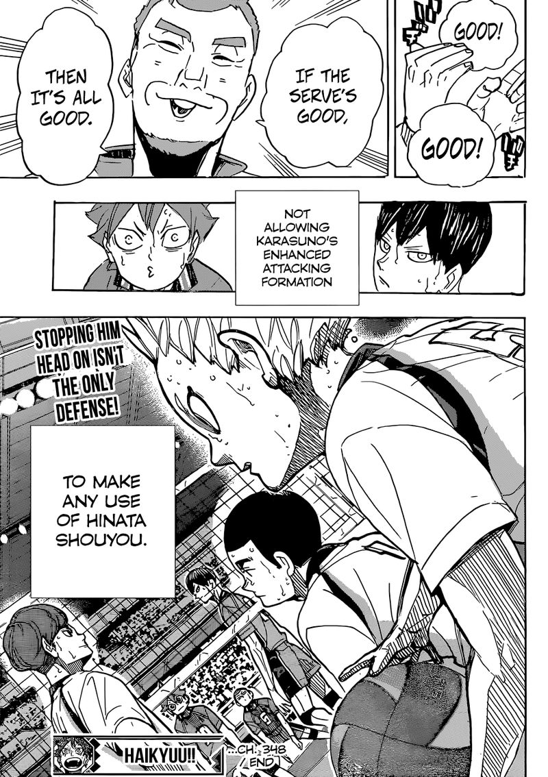 Haikyuu!! Chapter 348 - Page 18