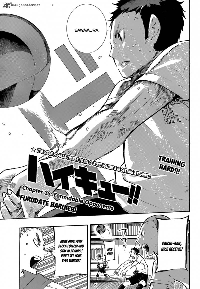 Haikyuu!! Chapter 35 - Page 6