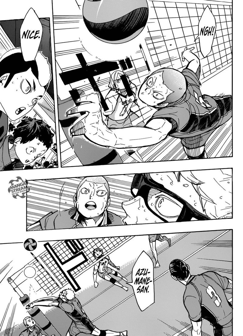 Haikyuu!! Chapter 350 - Page 15