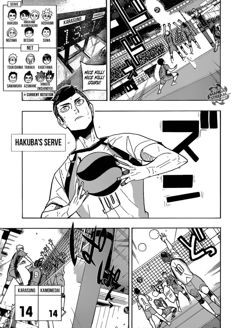 Haikyuu!! Chapter 350 - Page 3