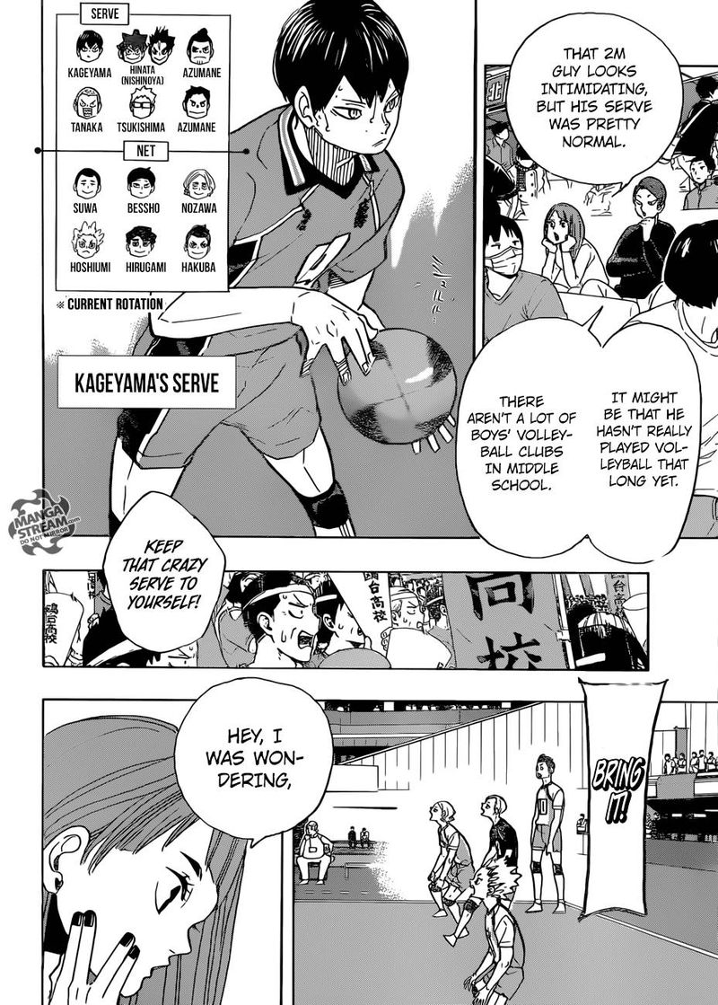 Haikyuu!! Chapter 350 - Page 4