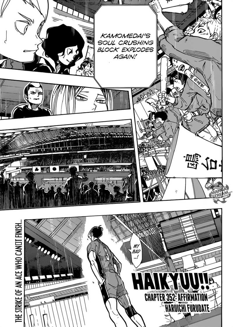 Haikyuu!! Chapter 352 - Page 1