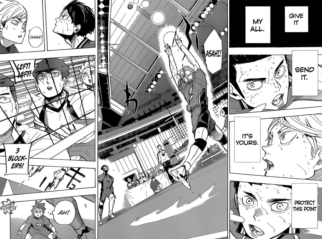 Haikyuu!! Chapter 354 - Page 15