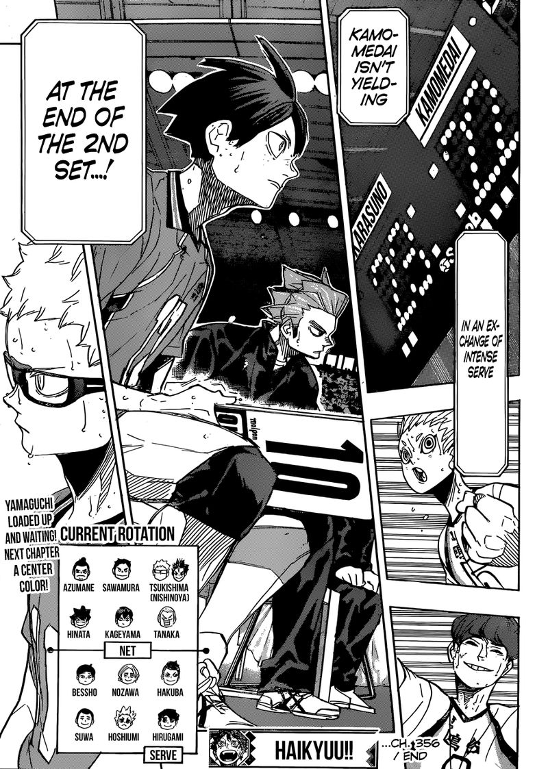 Haikyuu!! Chapter 356 - Page 16