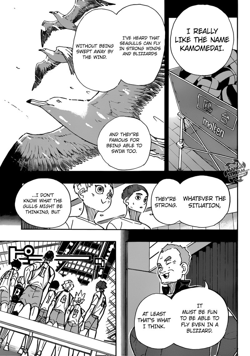 Haikyuu!! Chapter 358 - Page 9