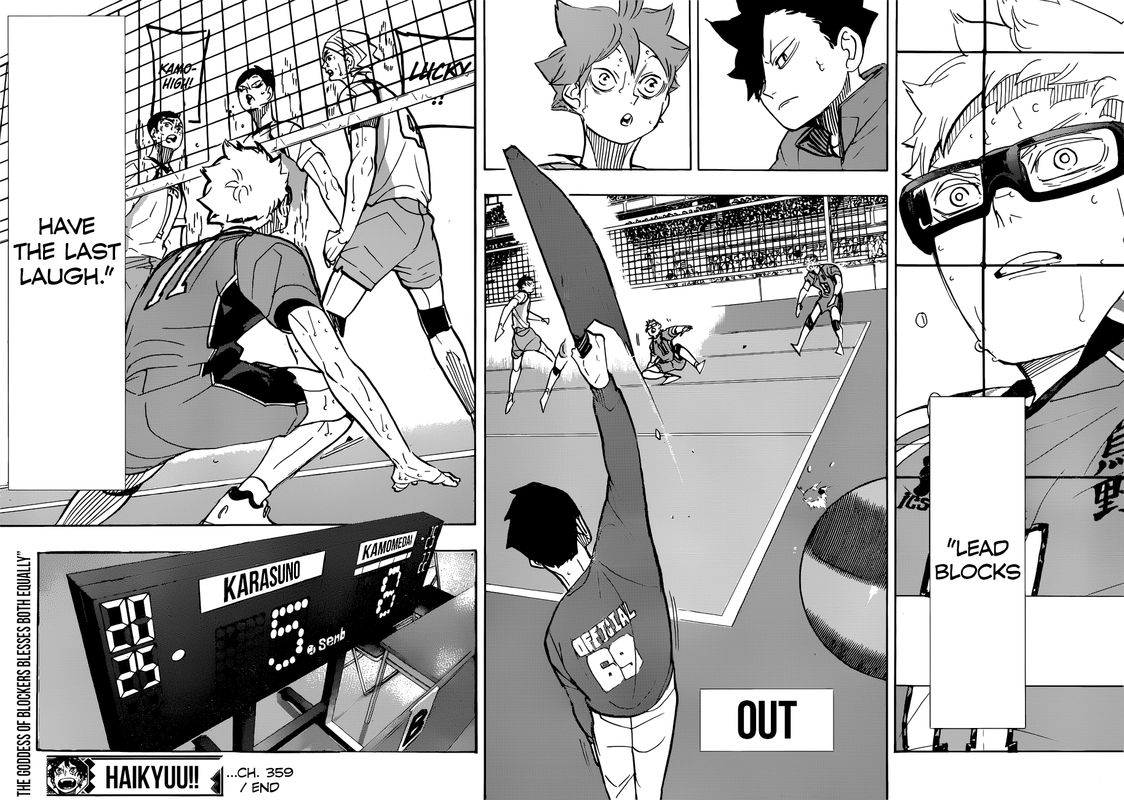 Haikyuu!! Chapter 359 - Page 17