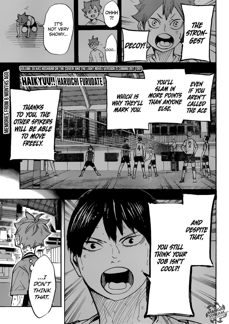 Haikyuu!! Chapter 363 - Page 1