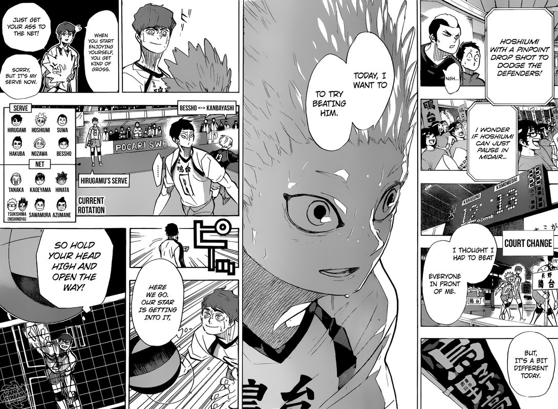 Haikyuu!! Chapter 363 - Page 10