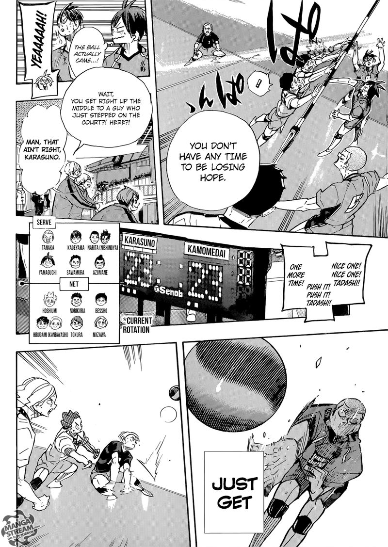 Haikyuu!! Chapter 367 - Page 8