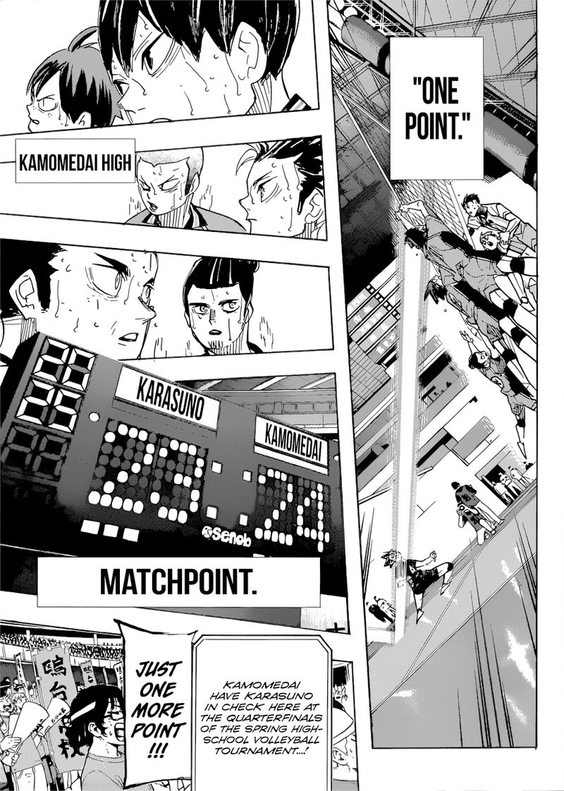 Haikyuu!! Chapter 367 - Page 9