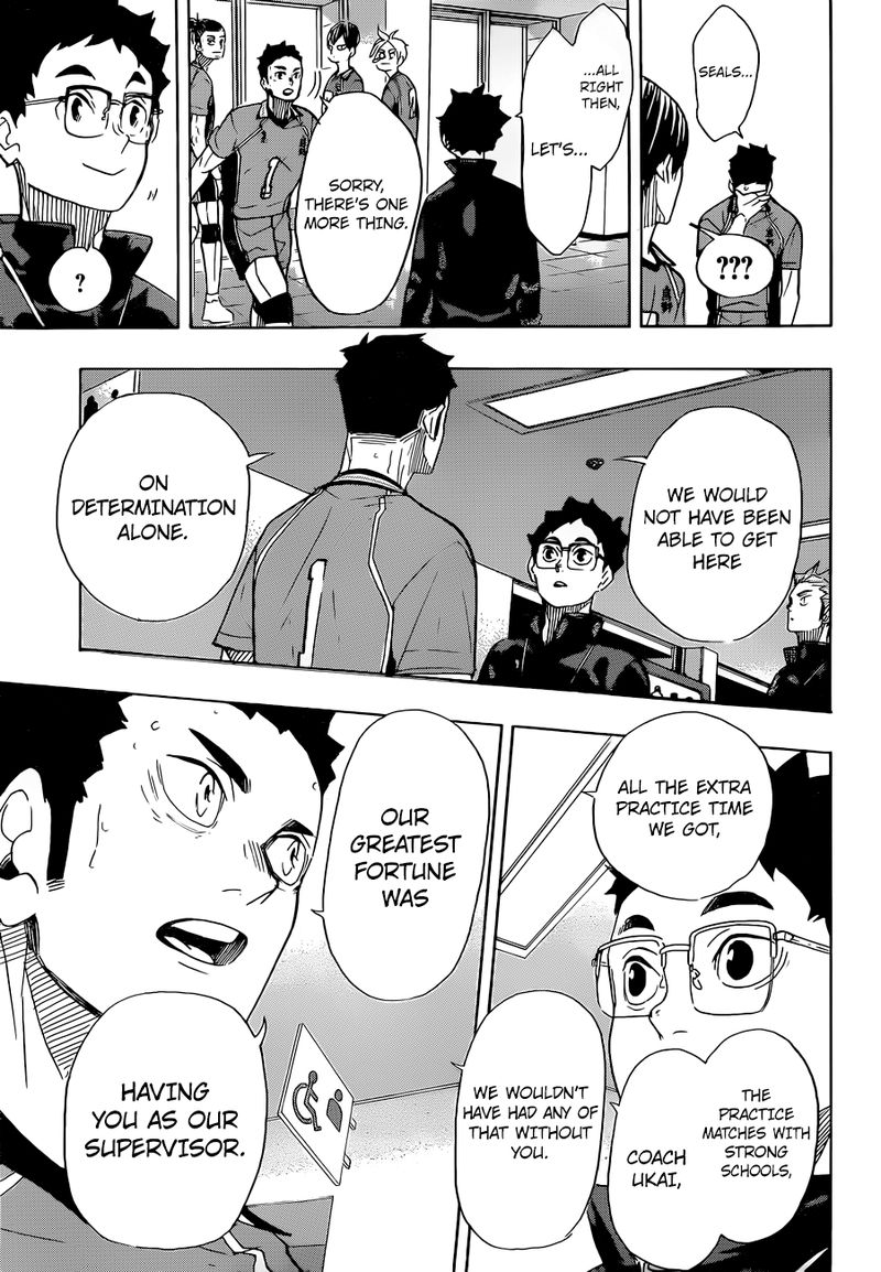 Haikyuu!! Chapter 369 - Page 7