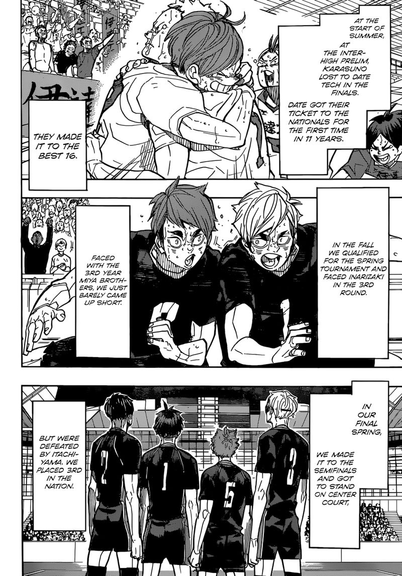 Haikyuu!! Chapter 370 - Page 3