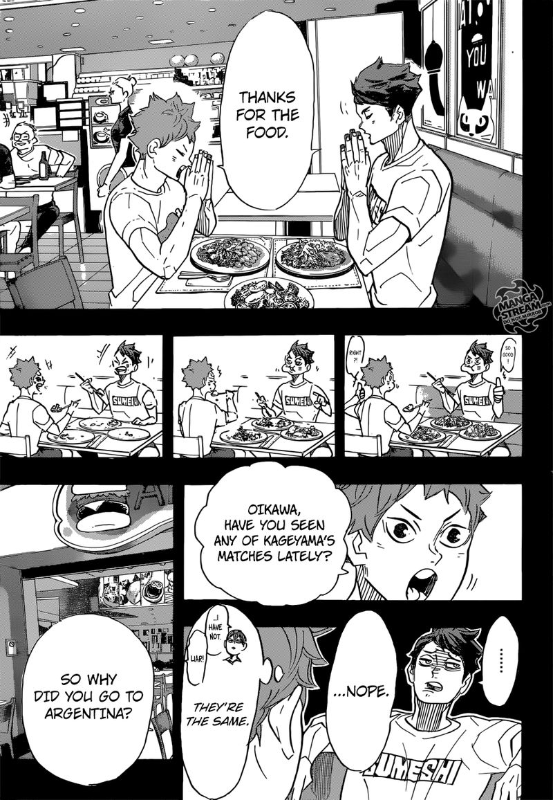 Haikyuu!! Chapter 372 - Page 9