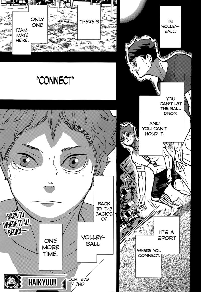 Haikyuu!! Chapter 373 - Page 19