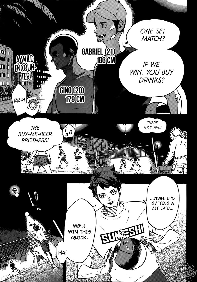 Haikyuu!! Chapter 373 - Page 3