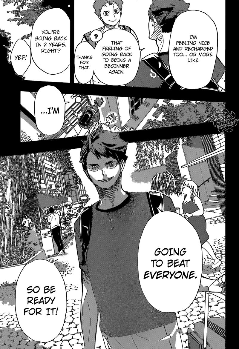 Haikyuu!! Chapter 374 - Page 10