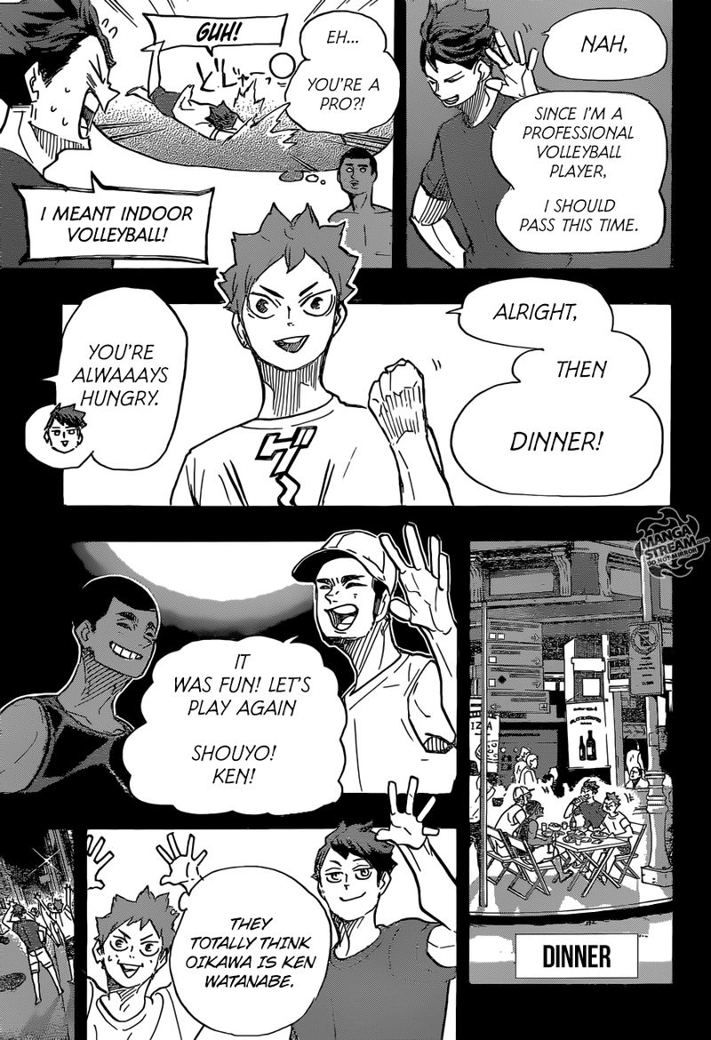 Haikyuu!! Chapter 374 - Page 8