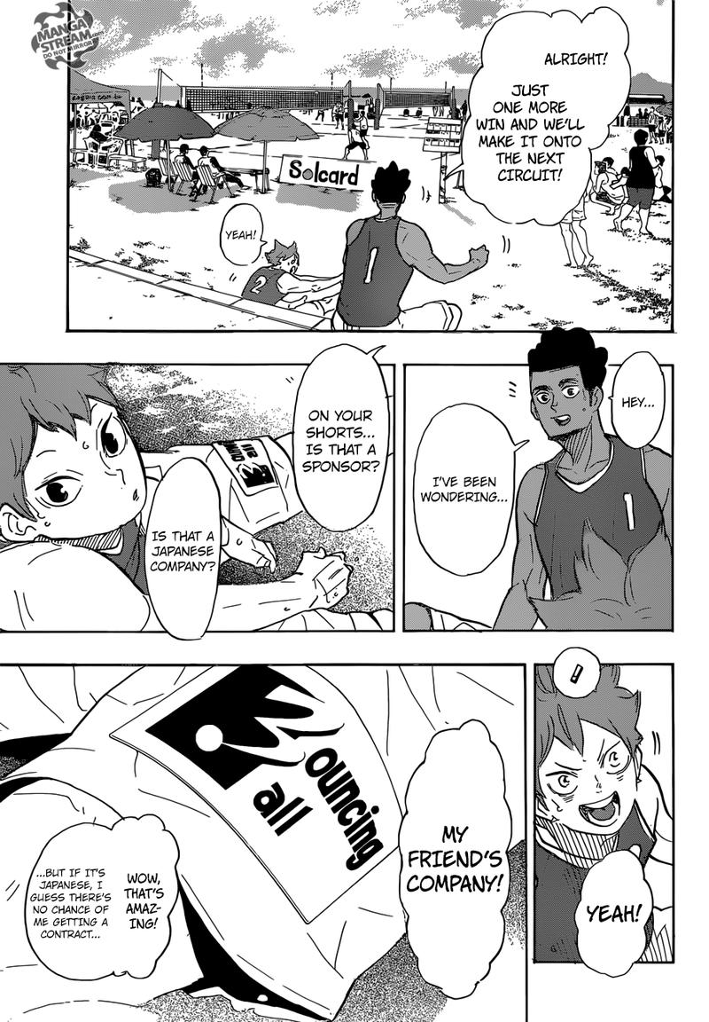 Haikyuu!! Chapter 375 - Page 3